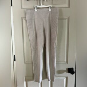 Athleta Delancey Textured Moto Tight Leggings – Large